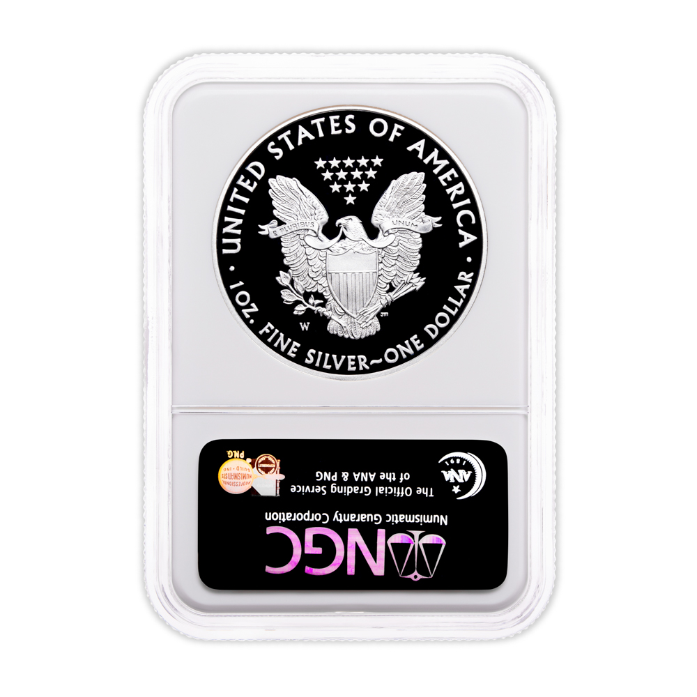 2019-W Proof Silver Eagle NGC PF69