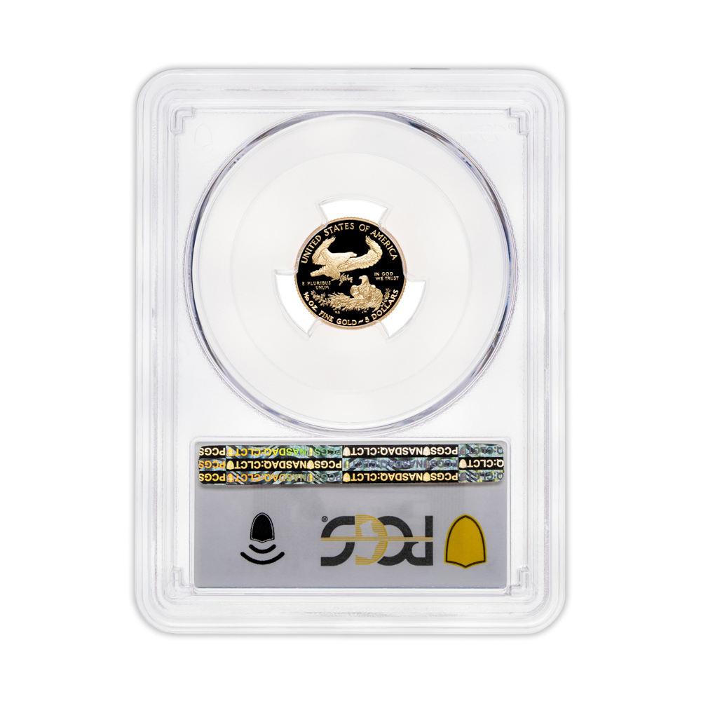 2013-W 1/10 oz Proof Gold Eagle $5 PCGS PR70