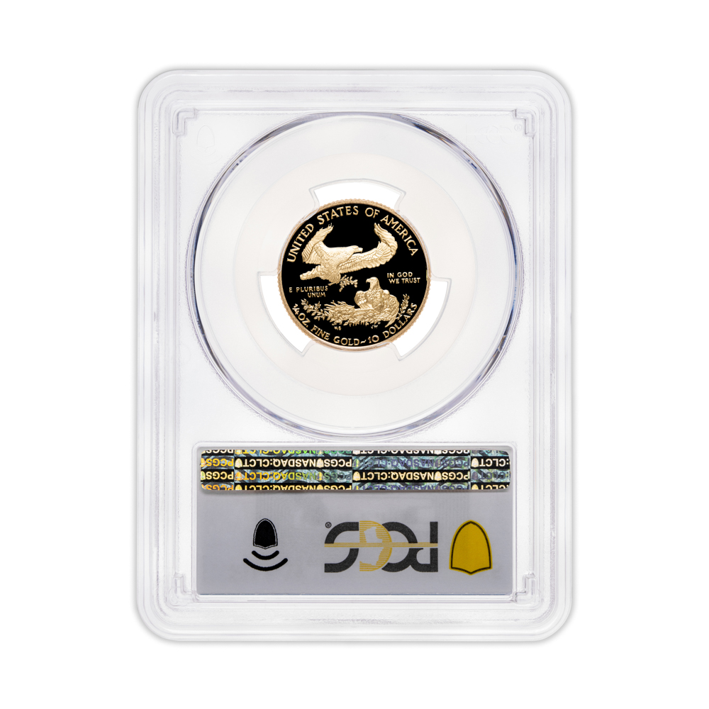 2008-W 1/4 oz Proof Gold Eagle $10 PCGS PR70