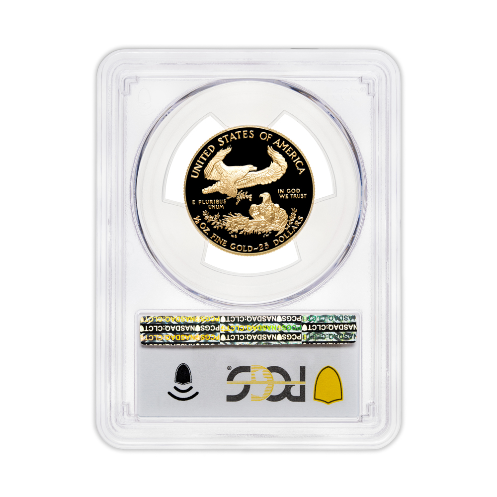 2013-W 1/2 oz Proof Gold Eagle $25 PCGS PR70