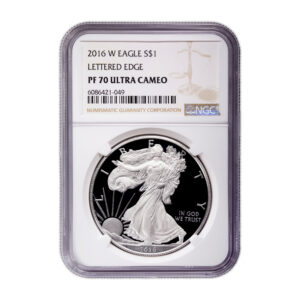 2016-W Proof Silver Eagle 30th Anniv NGC PF70