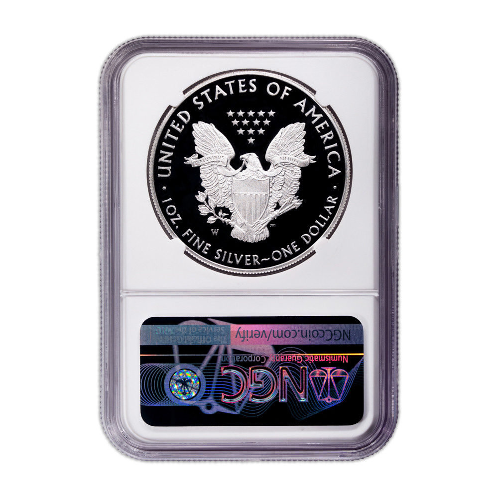 2019-W Proof Silver Eagle NGC PF70