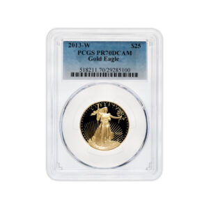 2013-W 1/2 oz Proof Gold Eagle $25 PCGS PR70