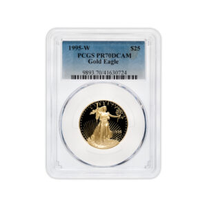 1995-W 1/2 oz Proof Gold Eagle $25 PCGS PR70