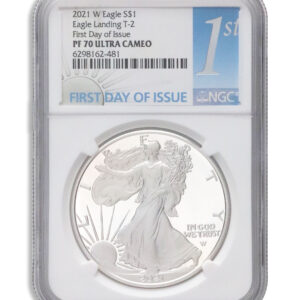 2021-W Proof Silver Eagle NGC PF70 FDOI - Type 2