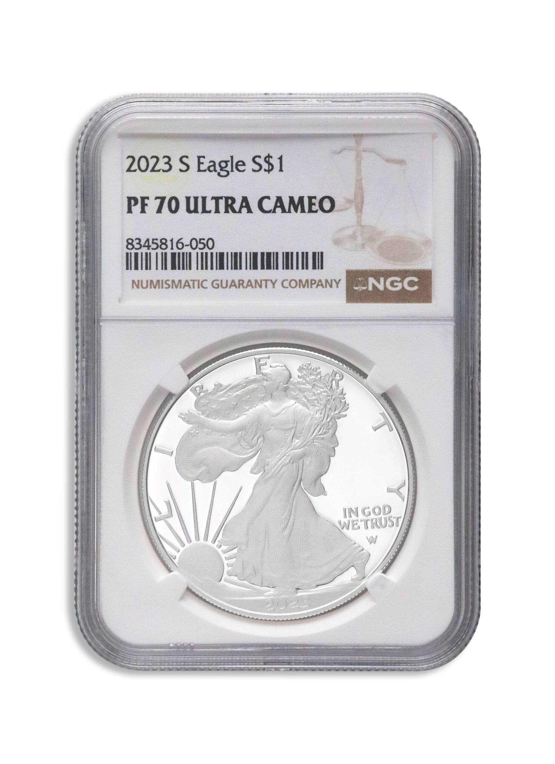 2023-S Proof Silver Eagle NGC PF70