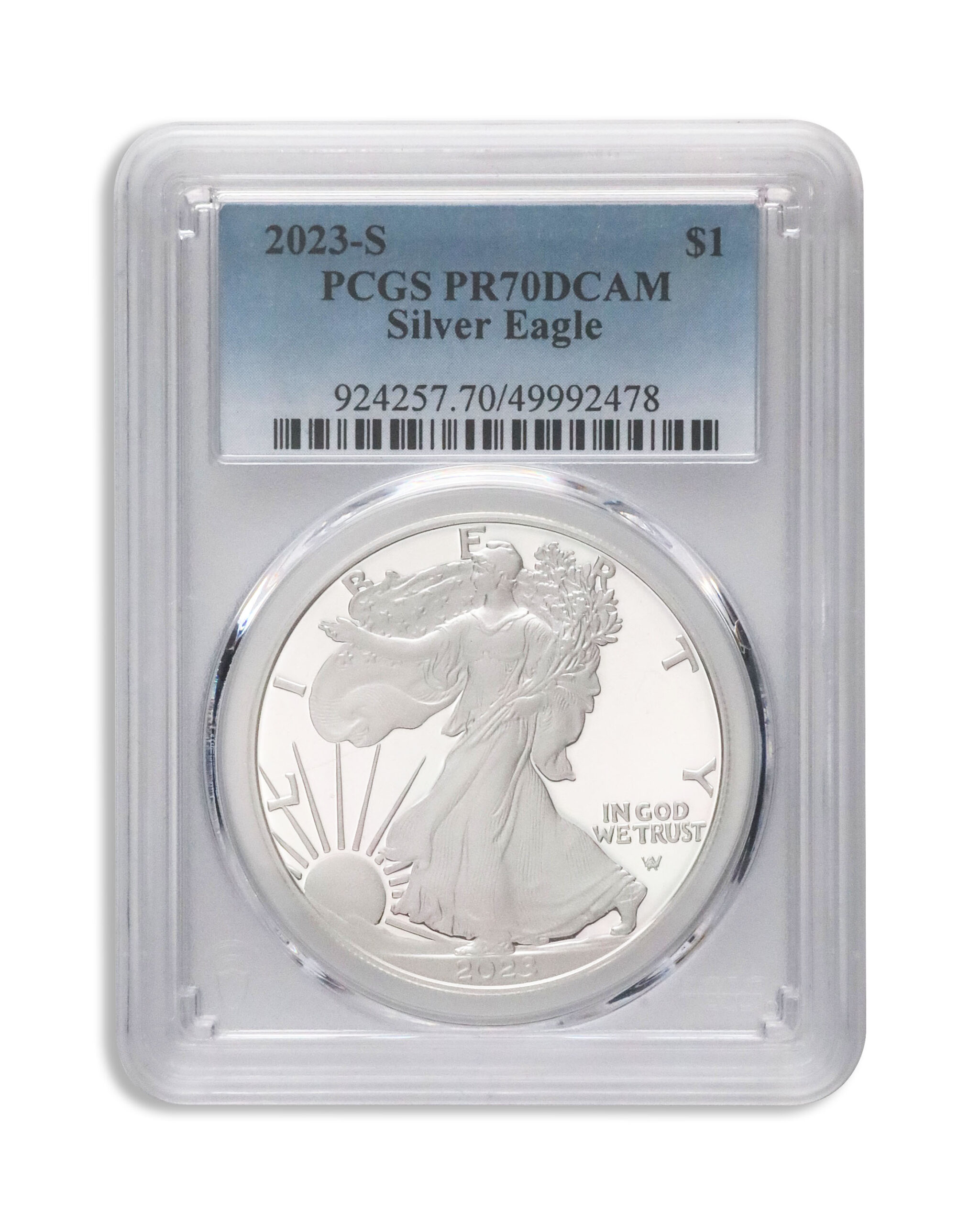 2023-S Proof Silver Eagle PCGS PR70