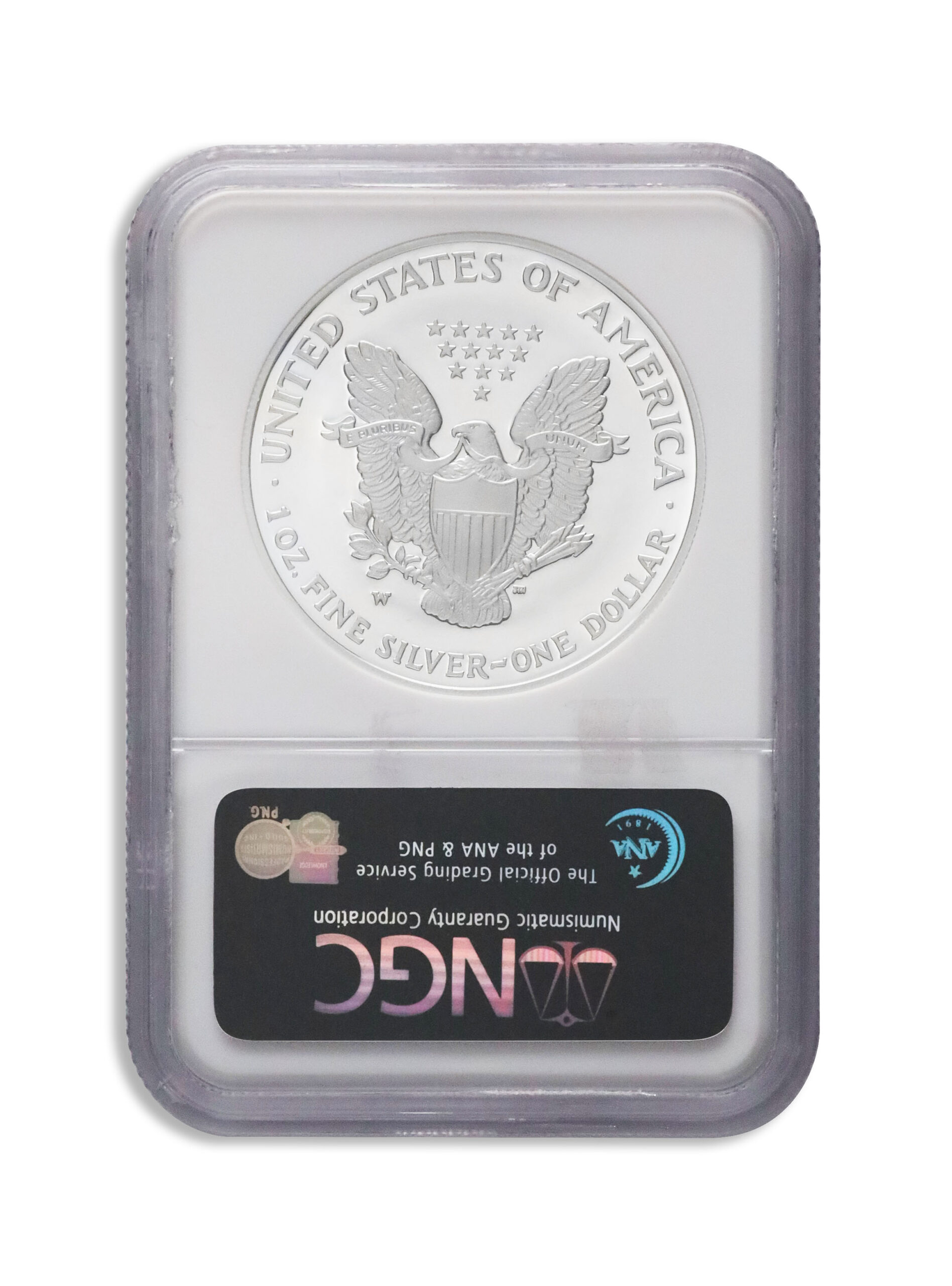 2007-W Proof Silver Eagle NGC PF70 Early Releases - Agate Precious