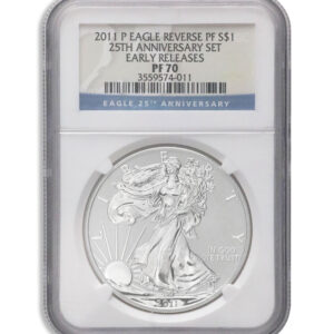 2011-P Reverse Proof Silver Eagle NGC PF70 Early Releases