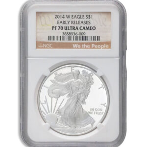 2014-W Proof Silver Eagle NGC PF70 Early Releases