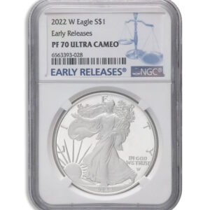 2022-W Proof Silver Eagle NGC PF70 Early Releases