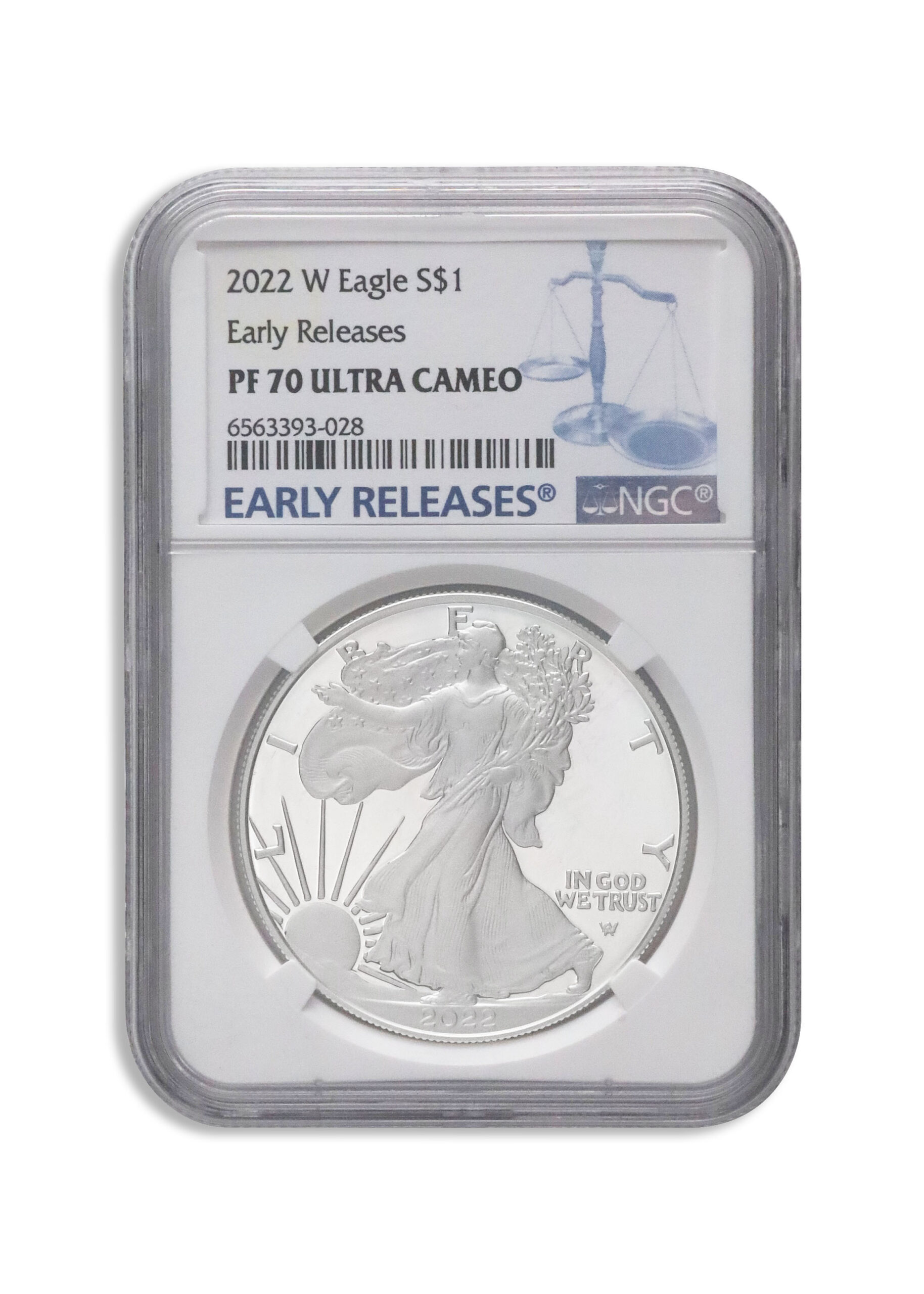 2022-W Proof Silver Eagle NGC PF70 Early Releases
