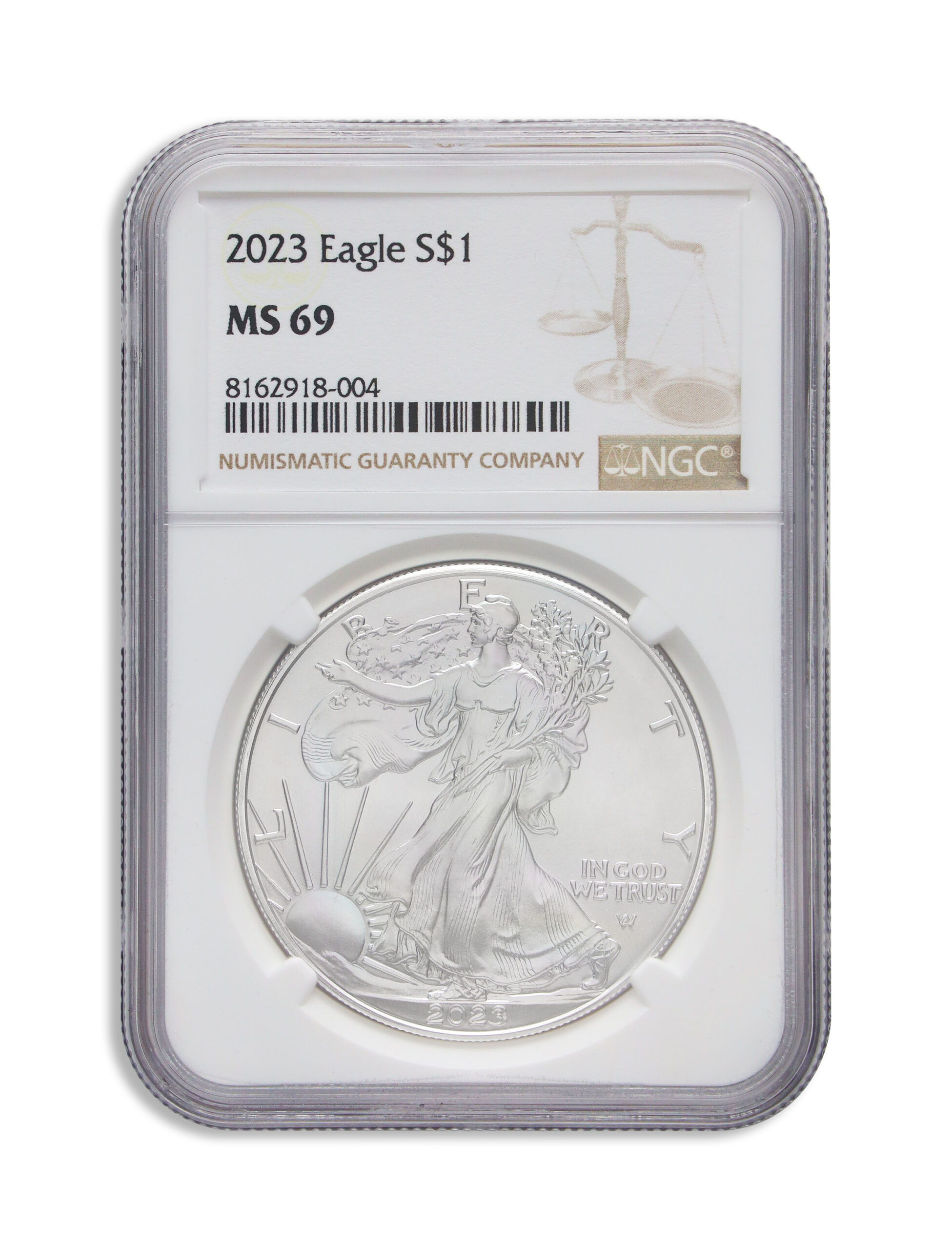 2023 Silver Eagle NGC MS69