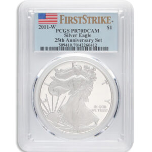 2011-W Proof Silver Eagle PCGS PR70 First Strike