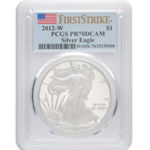 2012-W Proof Silver Eagle PCGS PR70 First Strike