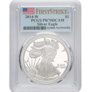 2014-W Proof Silver Eagle PCGS PR70 First Strike