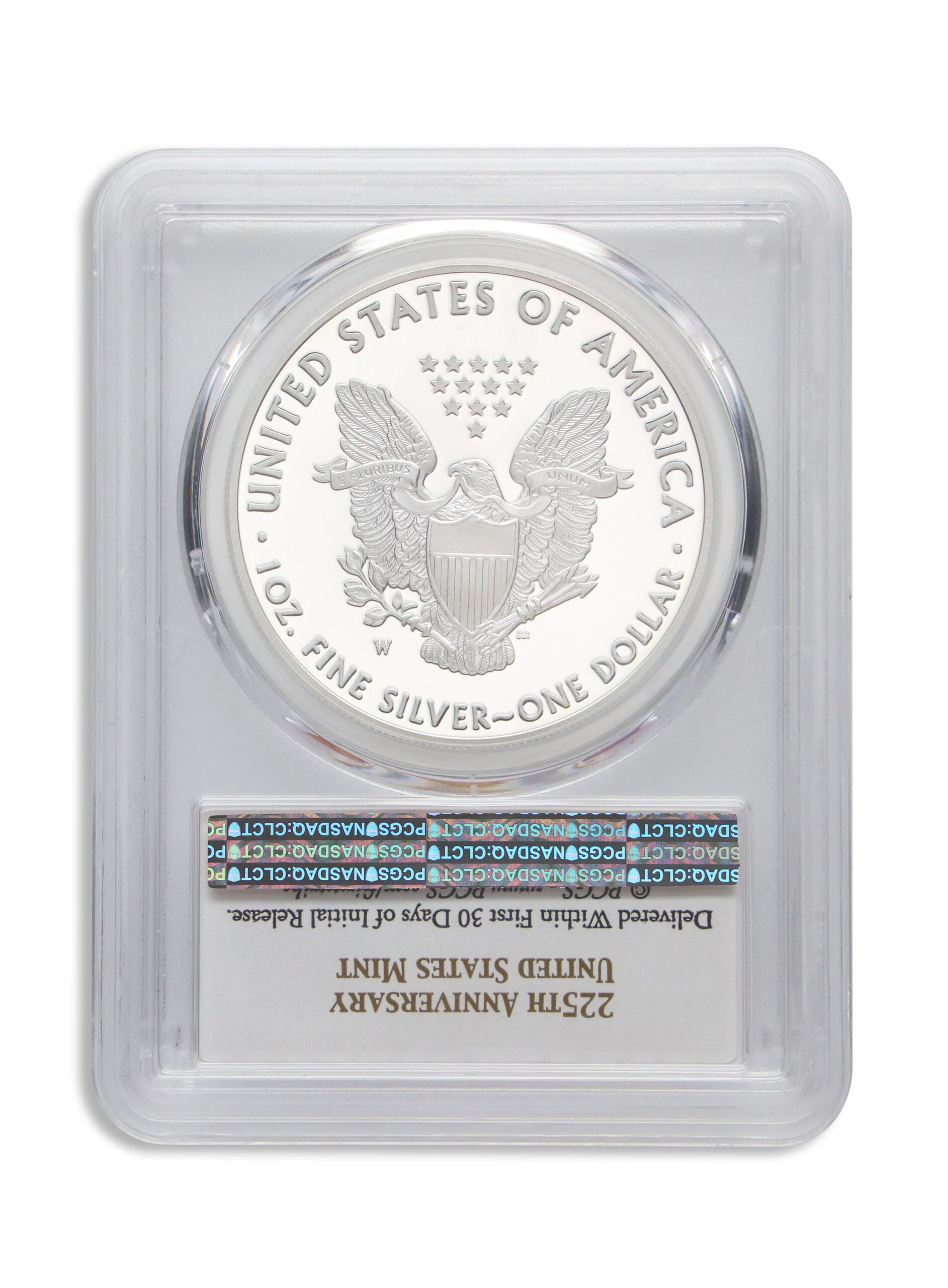 2017-W Proof Silver Eagle PCGS PR70 First Strike