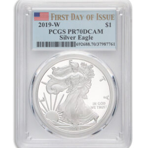 2019-W Proof Silver Eagle PCGS PR70 First Strike