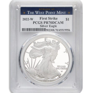 2022-W Proof Silver Eagle PCGS PR70 First Strike