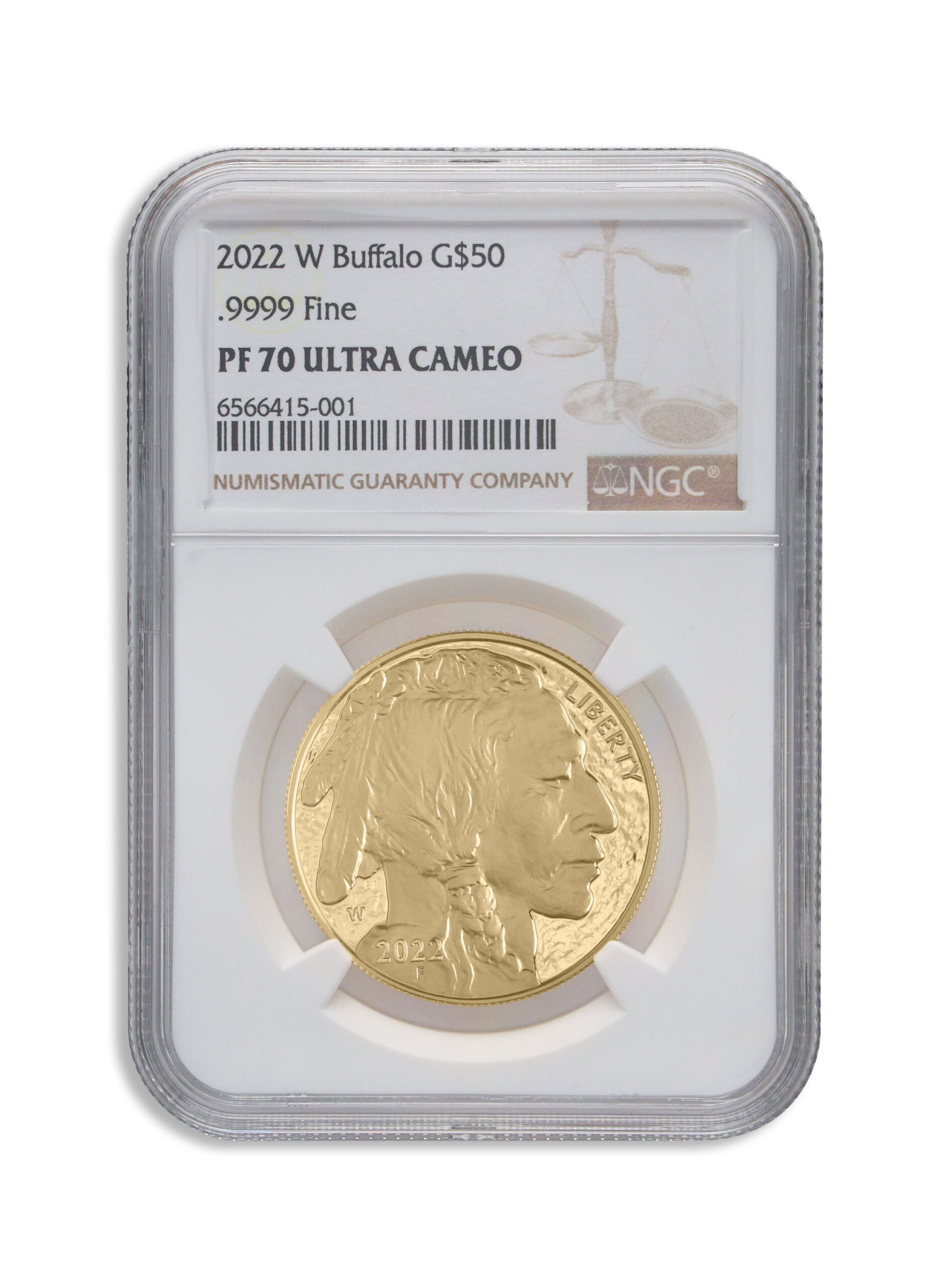 2022-W $50 Proof Gold Buffalo NGC PF70