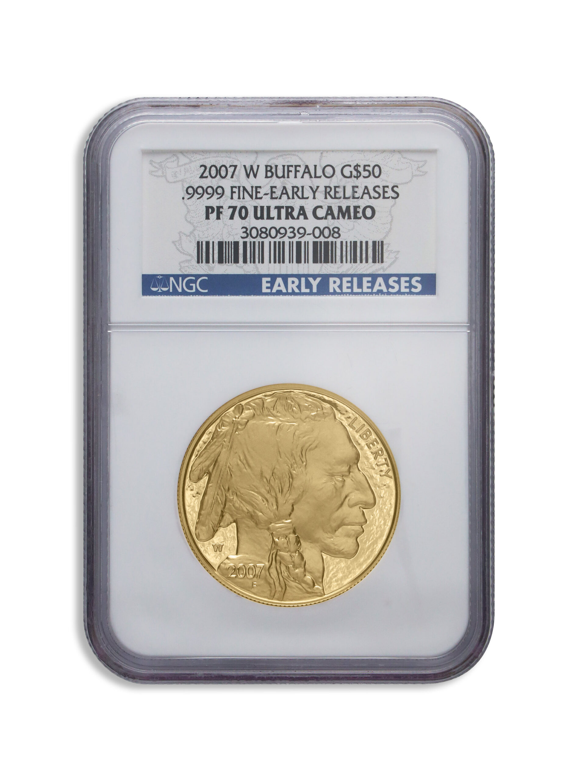 2007-W $50 Proof Gold Buffalo NGC PF70 Early Releases