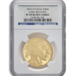 2010-W $50 Proof Gold Buffalo NGC PF70 Early Releases