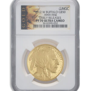 2012-W $50 Proof Gold Buffalo NGC PF70 Early Releases