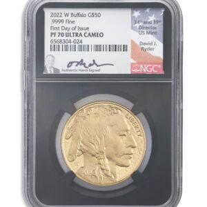2022-W $50 Proof Gold Buffalo NGC PF70 Early Releases