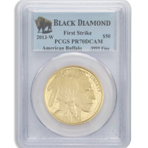 2013-W $50 Proof Gold Buffalo PCGS PR70 First Strike
