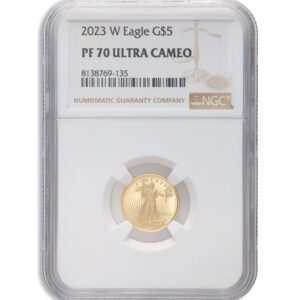 2023-W 1/2 oz Proof Gold Eagle $25 NGC PF70