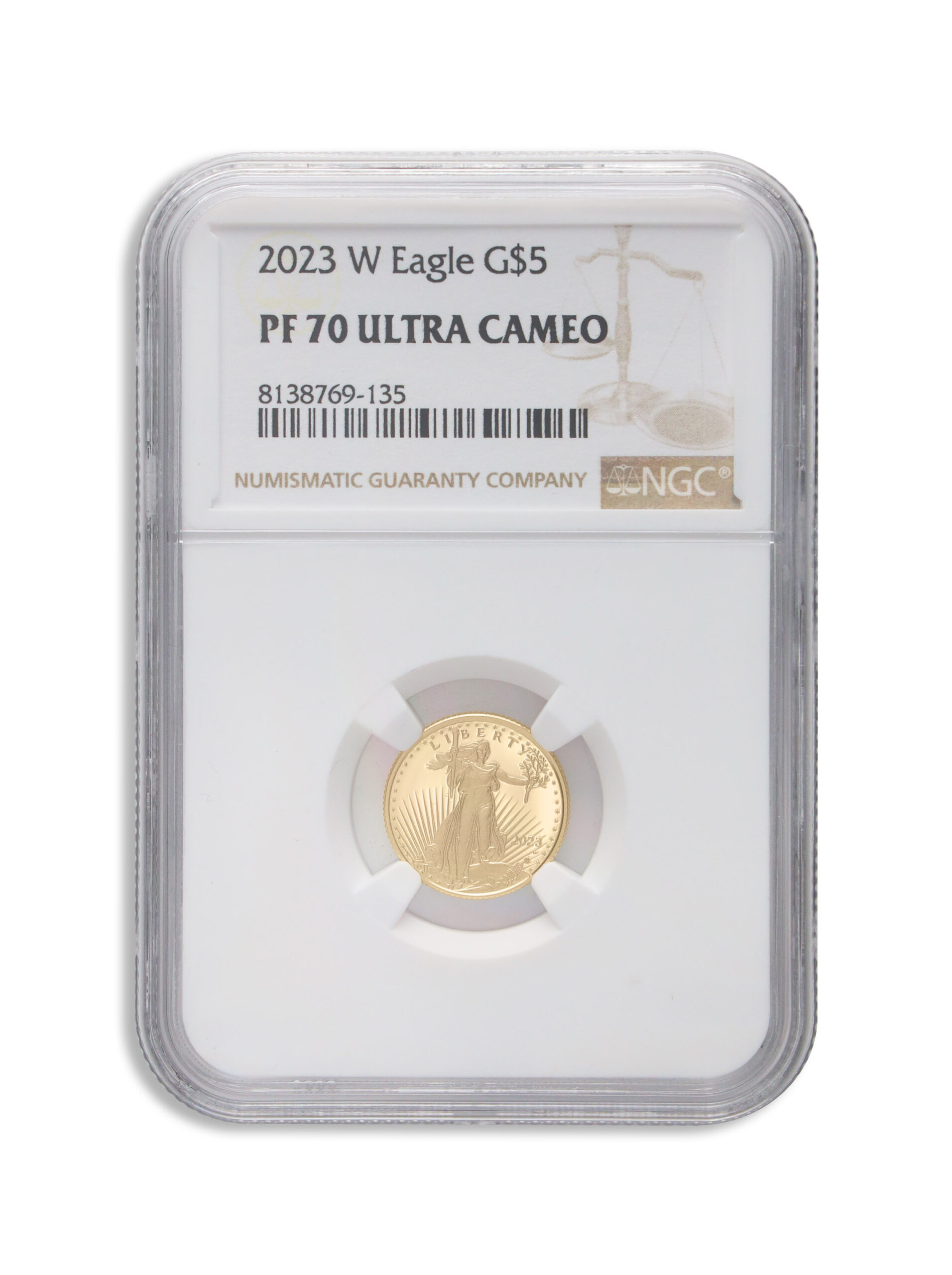 2023-W 1/2 oz Proof Gold Eagle $25 NGC PF70