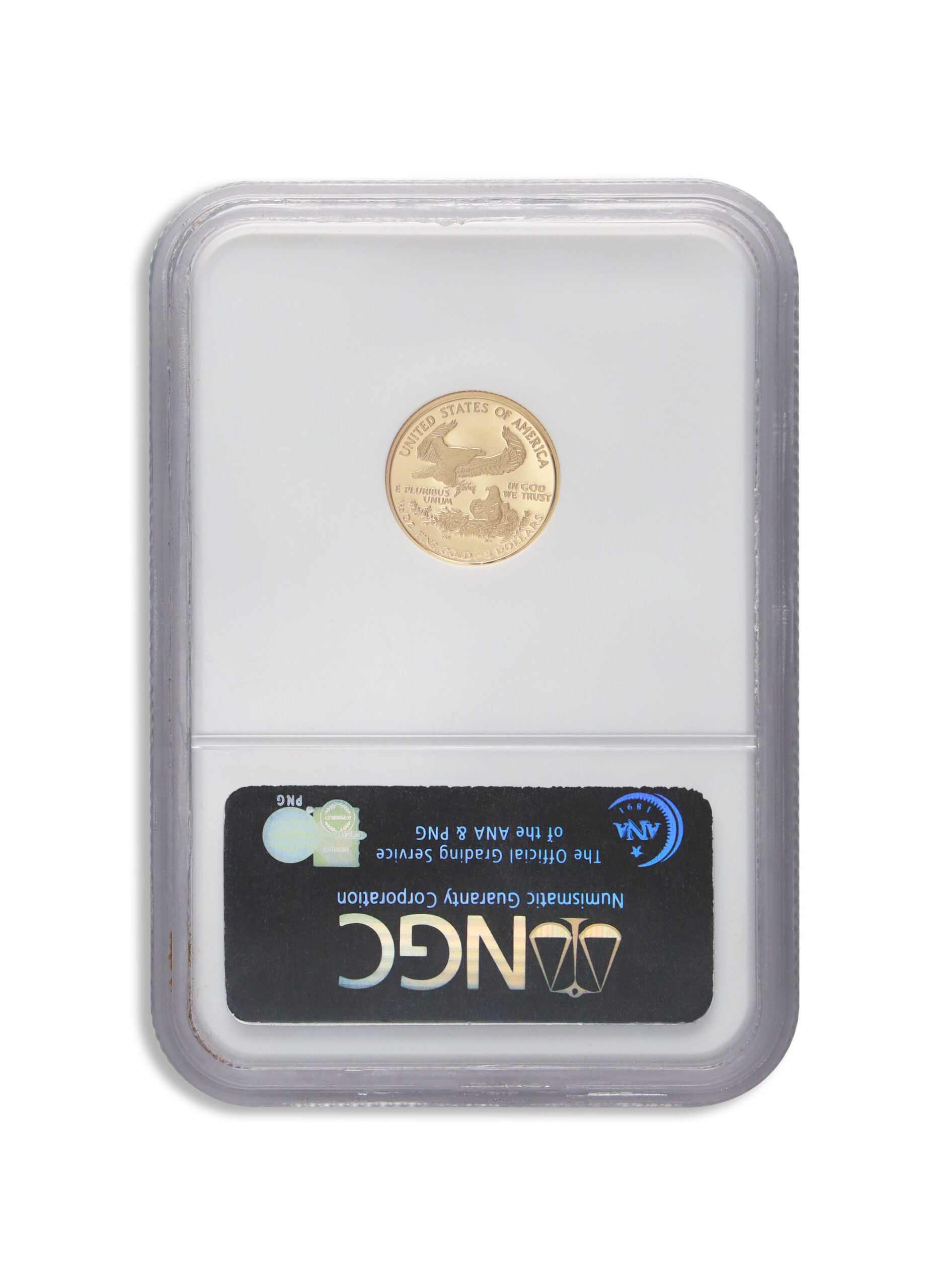2007-W 1/10 oz Proof Gold Eagle $5 NGC PF70 ER