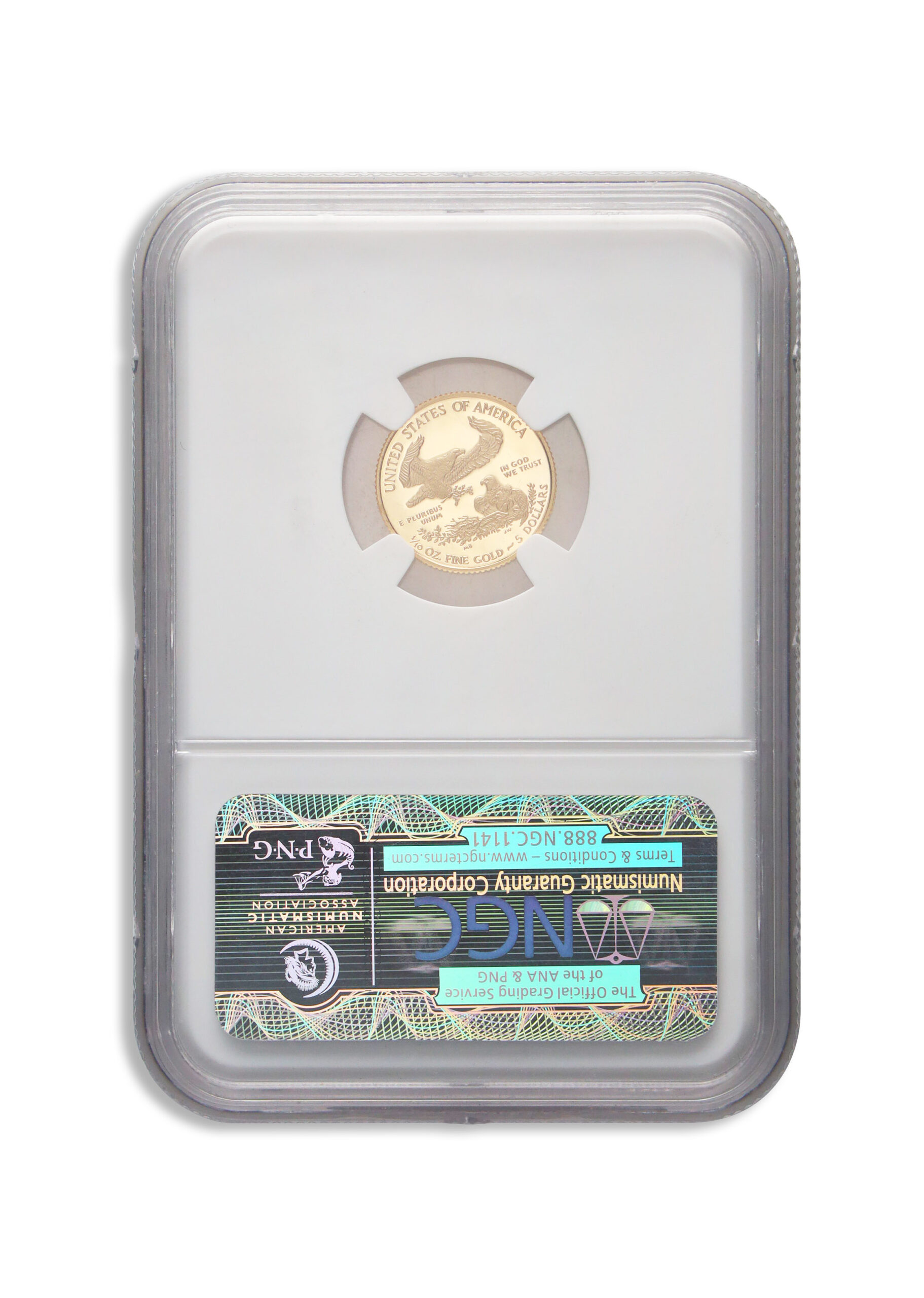2010-W 1/10 oz Proof Gold Eagle $5 NGC PF70 ER