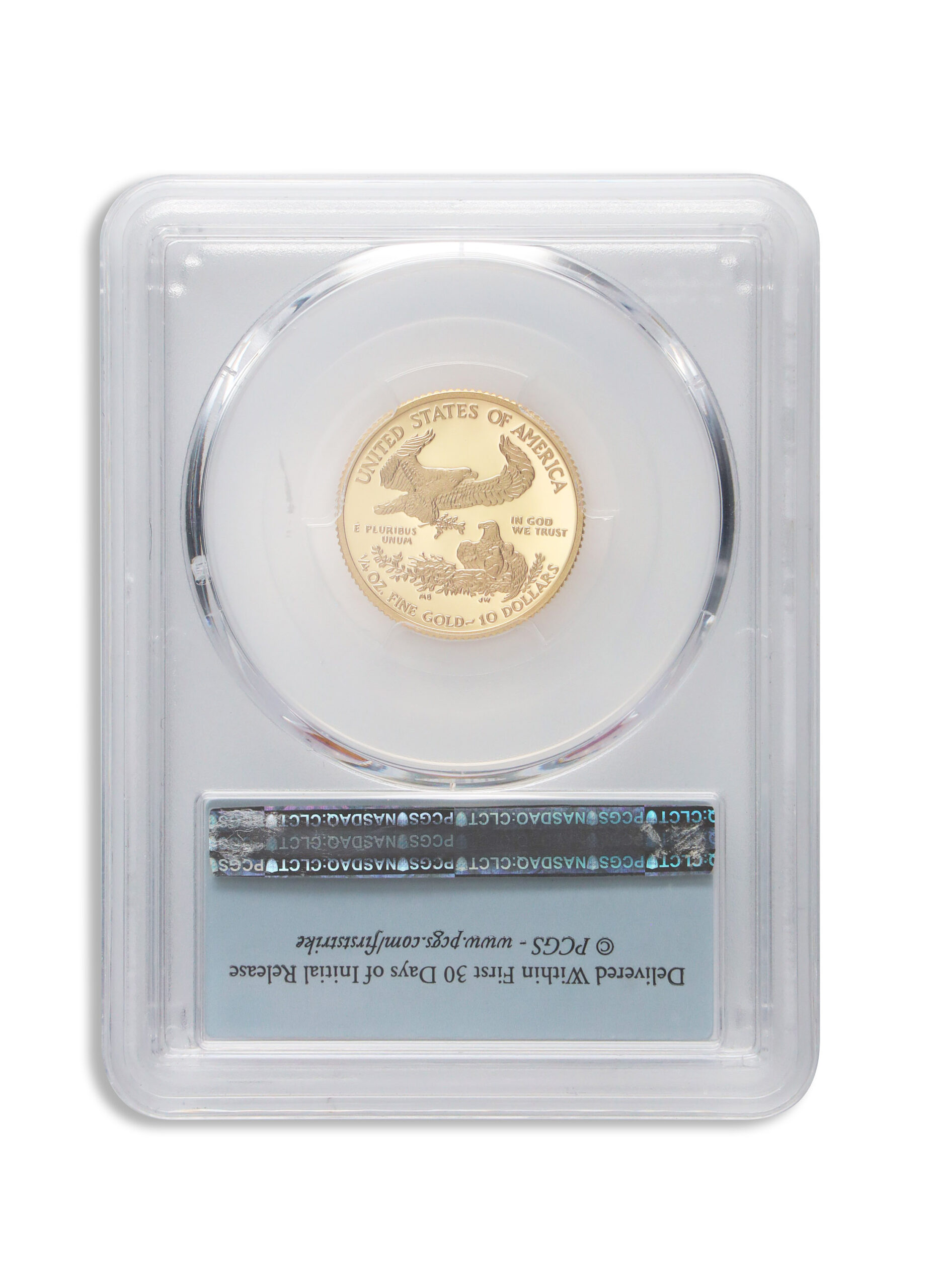 2016-W 1/4 oz Proof Gold Eagle $10 PCGS PR70 FS