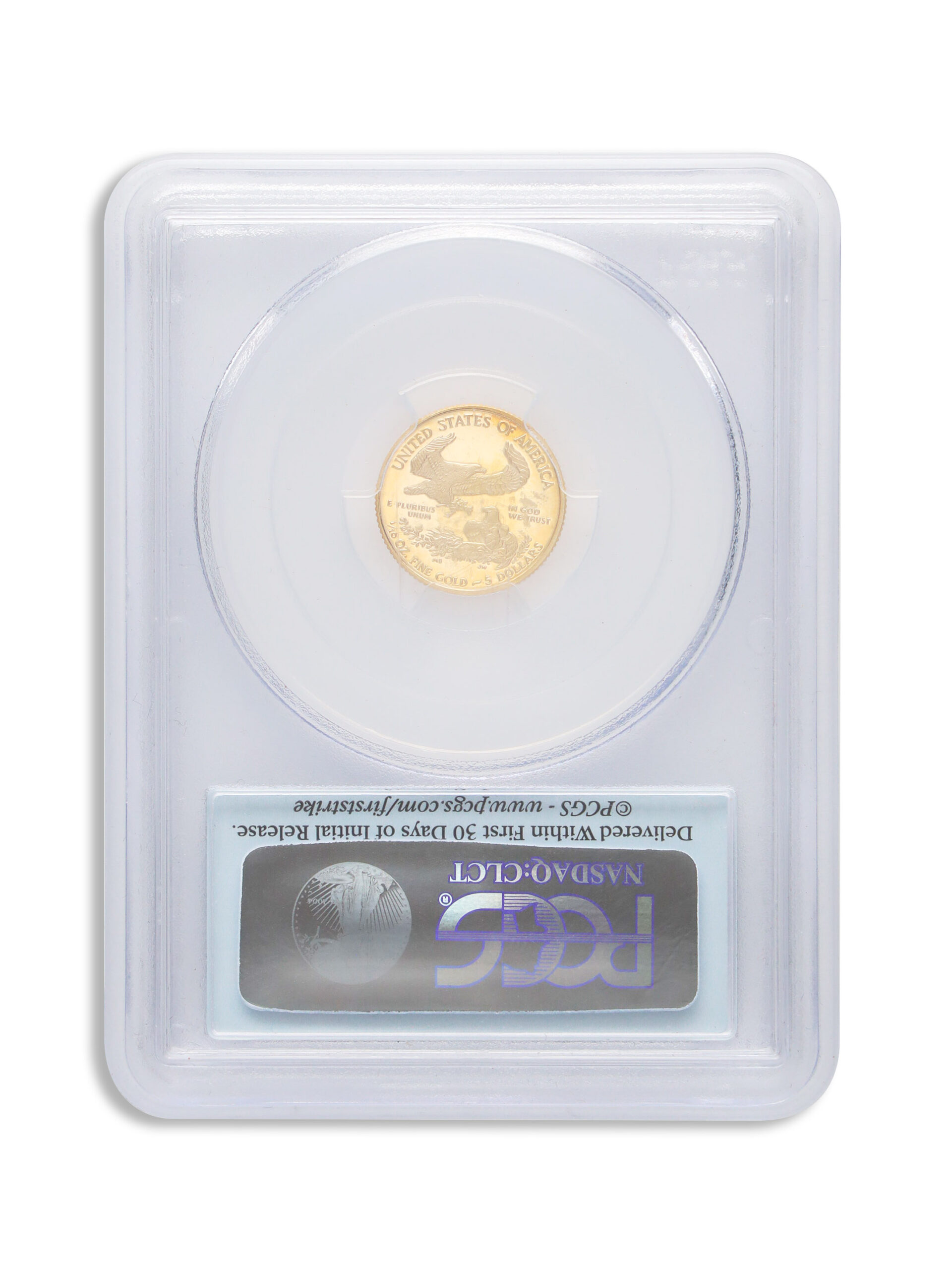 2014-W 1/10 oz Proof Gold Eagle $5 PCGS PR70 FS
