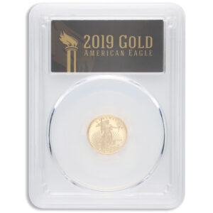 2019-W 1/10 oz Proof Gold Eagle $5 PCGS PR70 FS
