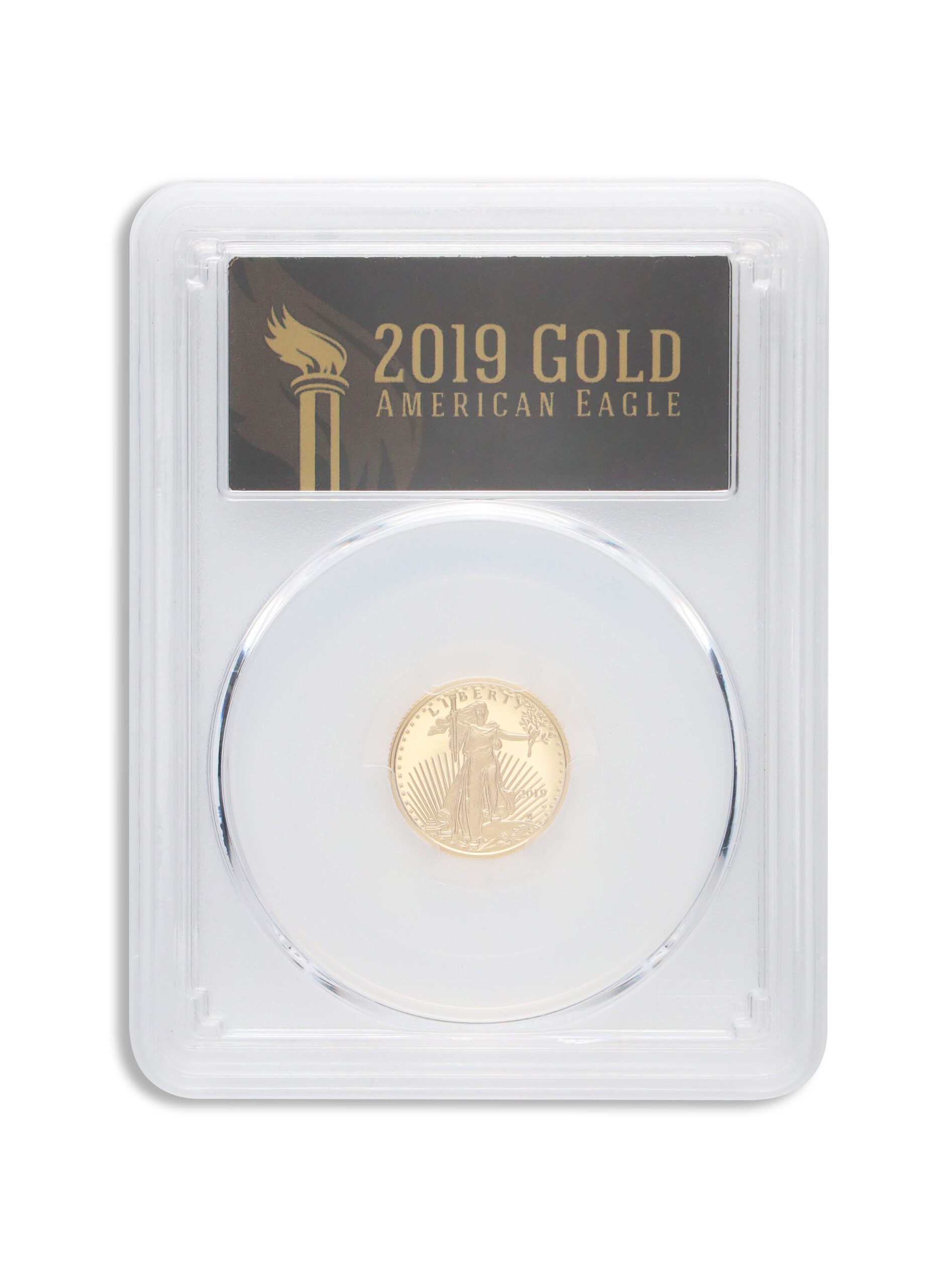2019-W 1/10 oz Proof Gold Eagle $5 PCGS PR70 FS