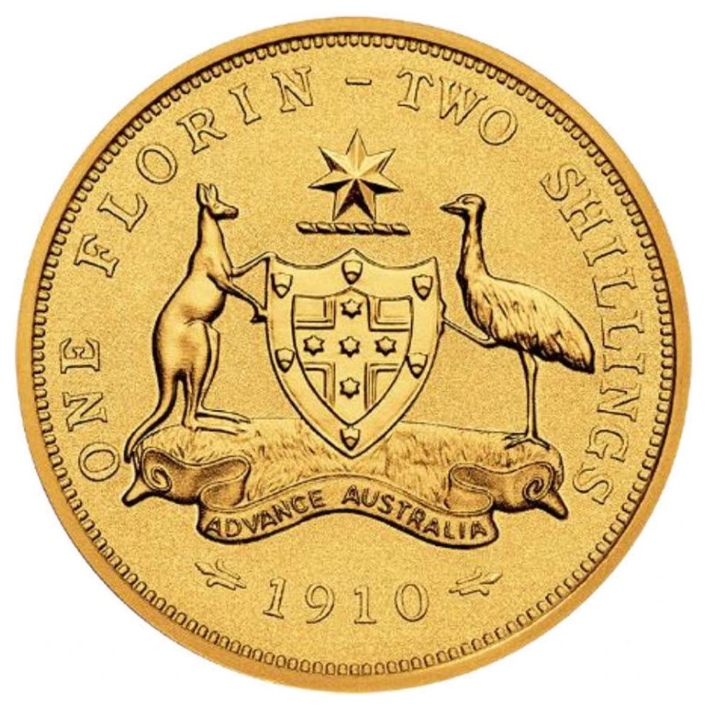 1/4 oz Australian Florin Gold Coin