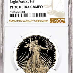 2021-W 1 oz Proof Gold Eagle $50 NGC PF70 – Type 2