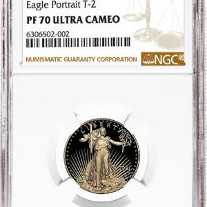 2021-W 1/4 oz Proof Gold Eagle $10 NGC PF70 – Type 2