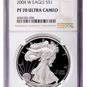2004-W Proof Silver Eagle NGC PF70