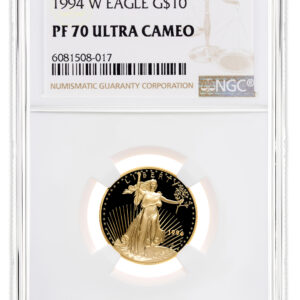 1994-W 1/4 oz Proof Gold Eagle $10 NGC PF70