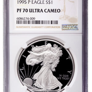 1995-P Proof Silver Eagle NGC PF70