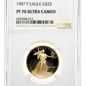 1997-W 1/2 oz Proof Gold Eagle $25 NGC PF70