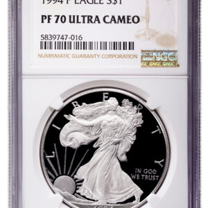 1994-P Proof Silver Eagle NGC PF70