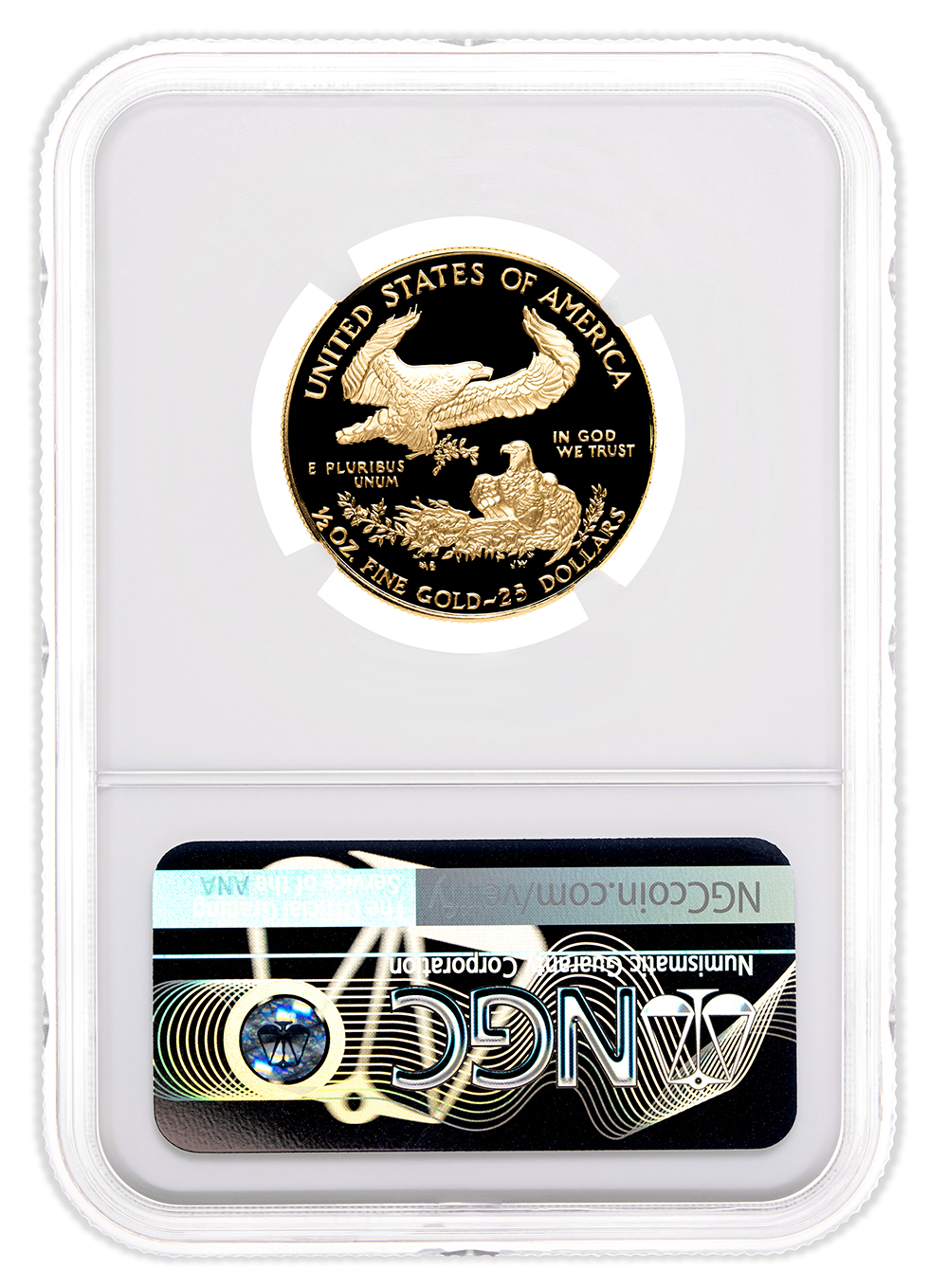 2013-W 1/2 oz Proof Gold Eagle $25 NGC PF70