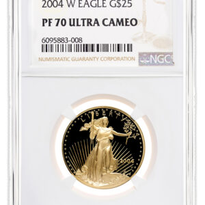 2004-W 1/2 oz Proof Gold Eagle $25 NGC PF70