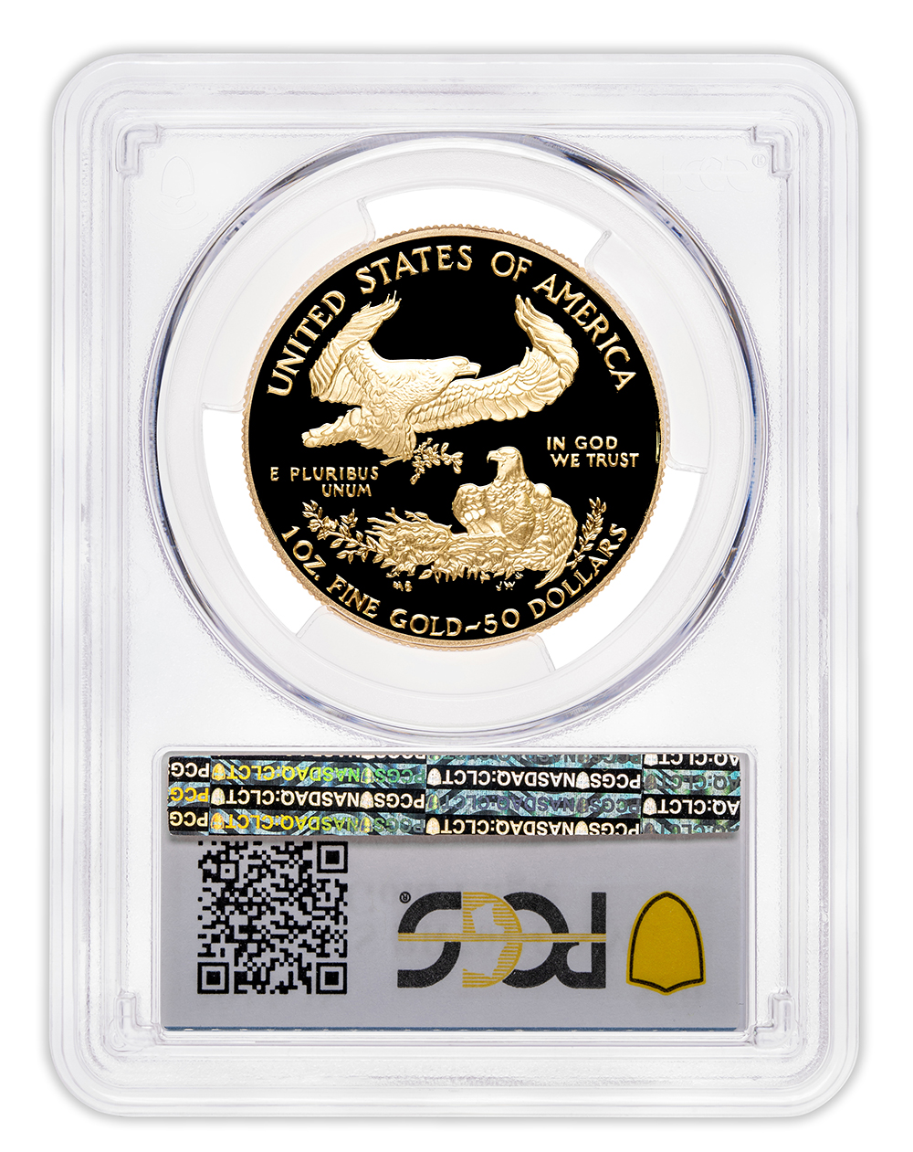 2007-W 1/4 oz Proof Gold Eagle $10 PCGS PR70