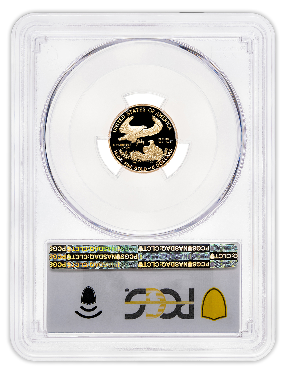 2014-W 1/10 oz Proof Gold Eagle $5 PCGS PR70
