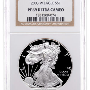 2003-W Proof Silver Eagle NGC PF69